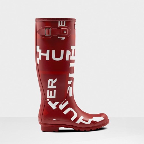 Hunter Original Exploded Logo Tall Wellies (A382W) Ireland